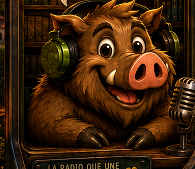 Jabalí simpático de Radio Encinar